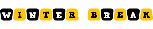 Winter Break Logo in Jennings Colors