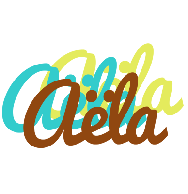 Aëla cupcake logo