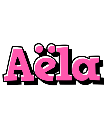Aëla girlish logo