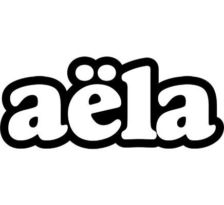 Aëla panda logo