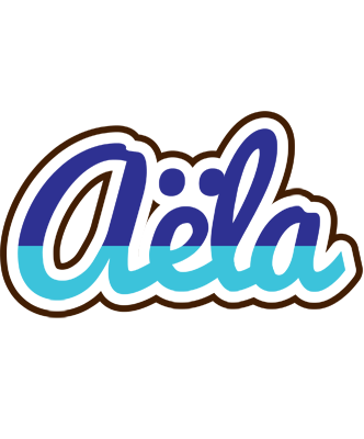 Aëla raining logo