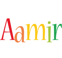 Aamir birthday logo