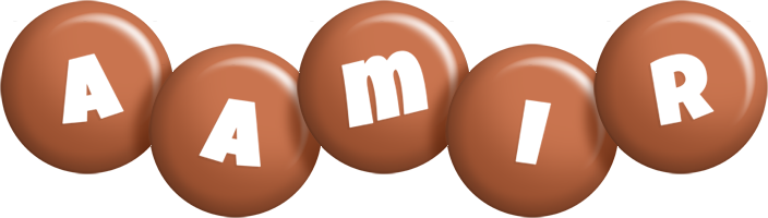 Aamir candy-brown logo