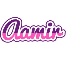 Aamir cheerful logo