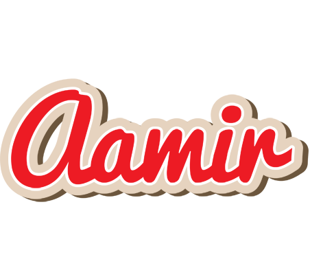 Aamir chocolate logo