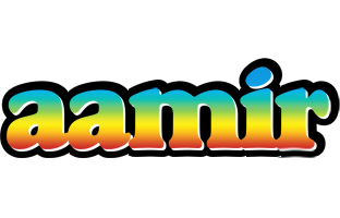 Aamir color logo