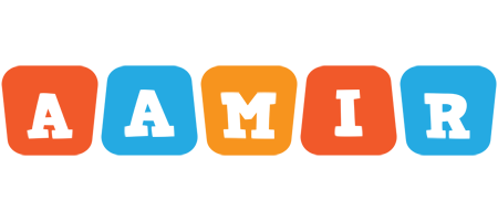 Aamir comics logo