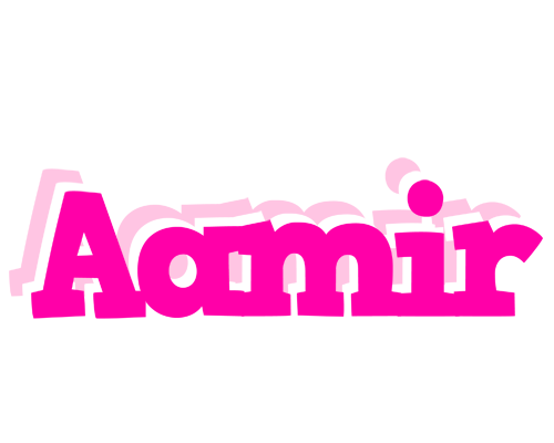 Aamir dancing logo