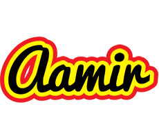 Aamir flaming logo