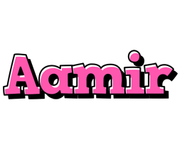 Aamir girlish logo