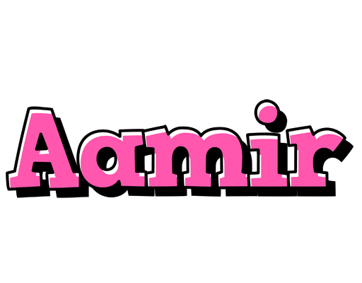 Aamir girlish logo