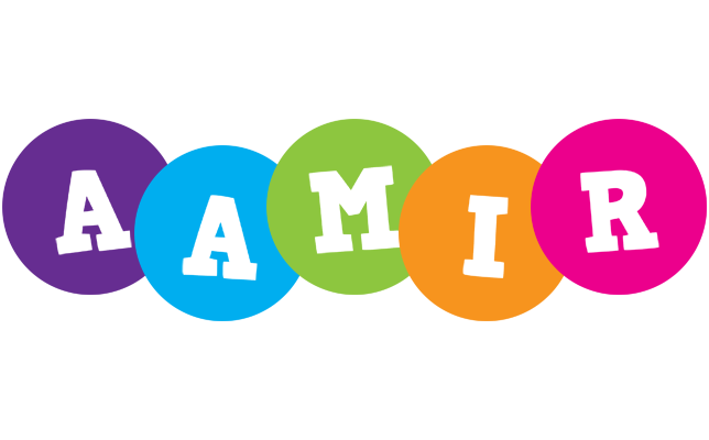 Aamir happy logo