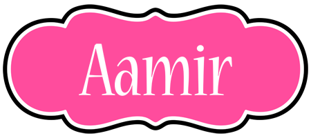 Aamir invitation logo