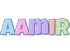 Aamir pastel logo