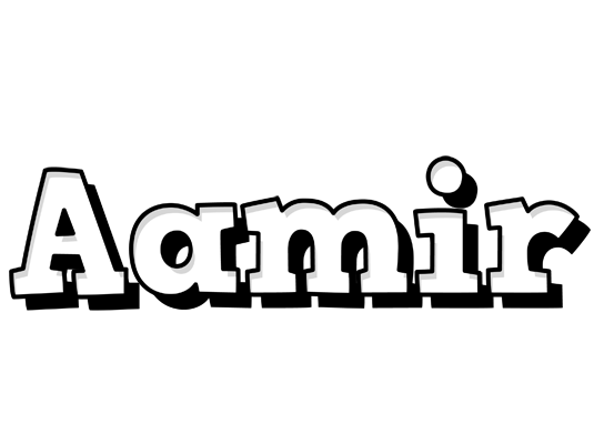 Aamir snowing logo