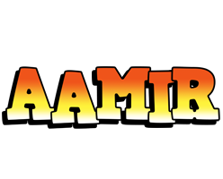 Aamir sunset logo