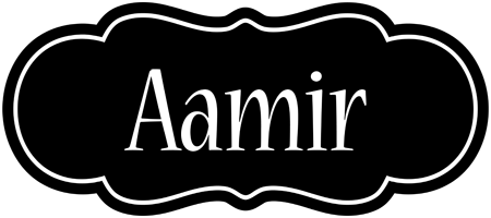 Aamir welcome logo