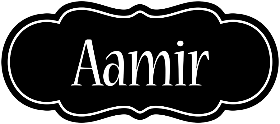 Aamir welcome logo