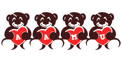 Aamu bear logo