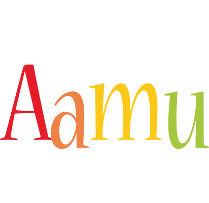 Aamu birthday logo