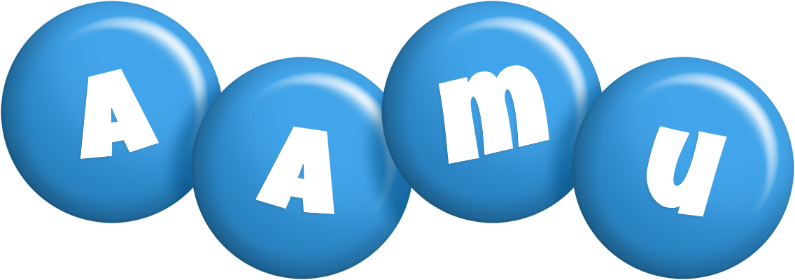 Aamu candy-blue logo