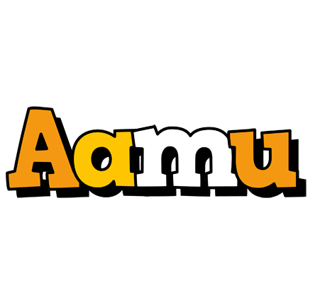 Aamu cartoon logo