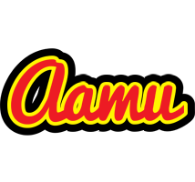 Aamu fireman logo