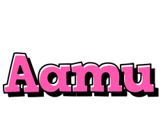 Aamu girlish logo