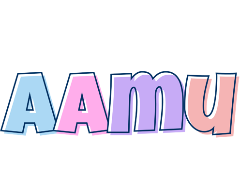Aamu pastel logo