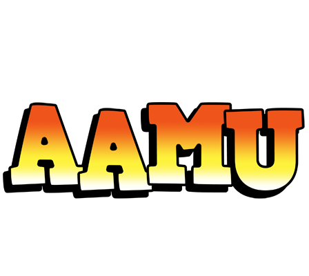 Aamu sunset logo