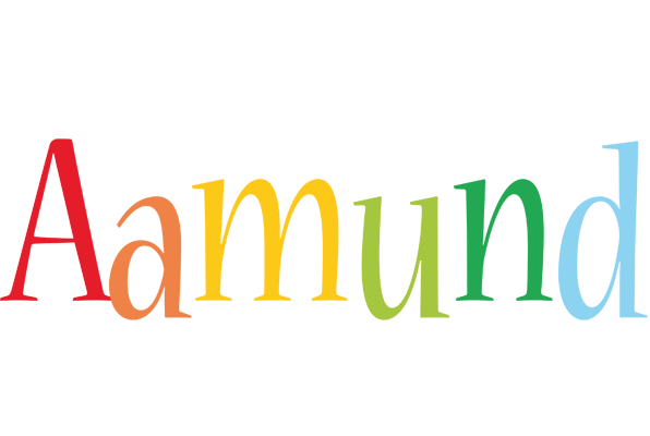 Aamund birthday logo
