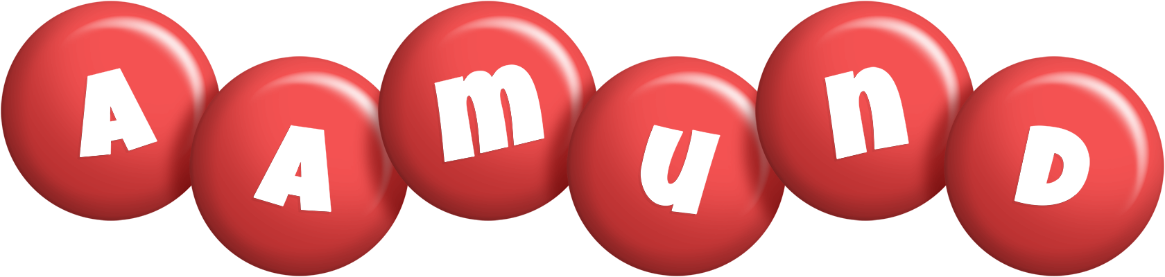 Aamund candy-red logo