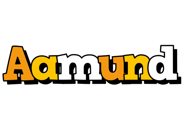 Aamund cartoon logo