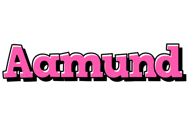 Aamund girlish logo