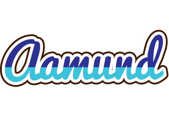 Aamund raining logo