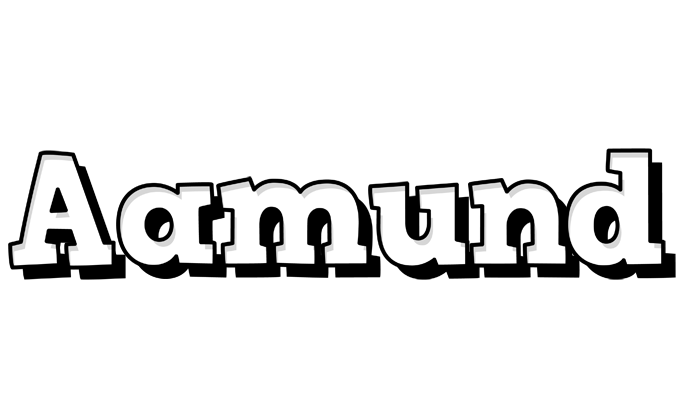 Aamund snowing logo