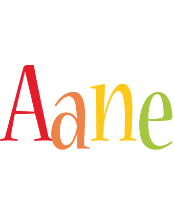 Aane birthday logo