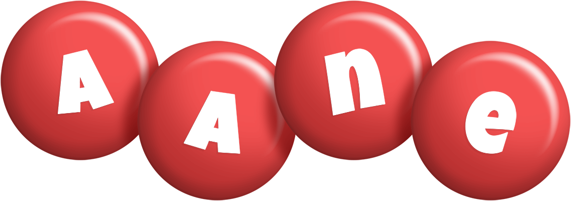 Aane candy-red logo