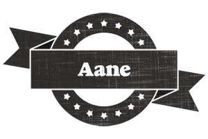 Aane grunge logo