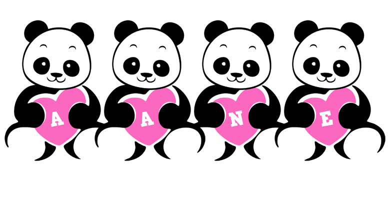 Aane love-panda logo