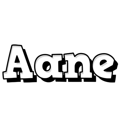 Aane snowing logo