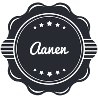 Aanen badge logo