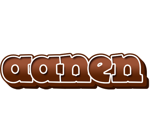 Aanen brownie logo