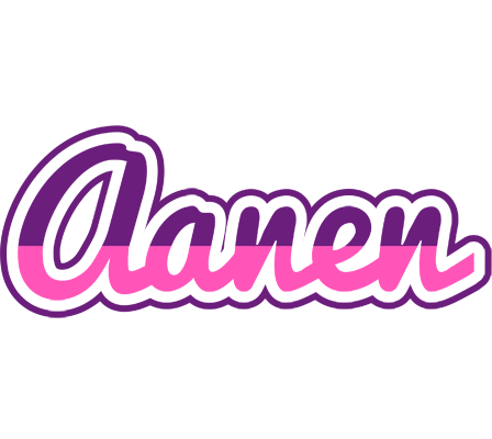 Aanen cheerful logo