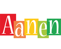 Aanen colors logo