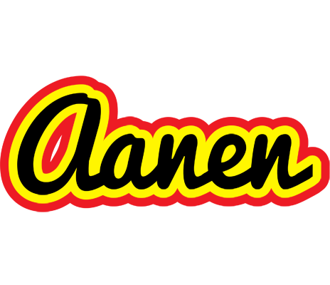 Aanen flaming logo