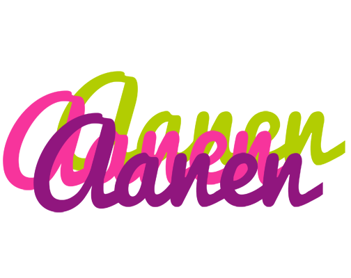 Aanen flowers logo