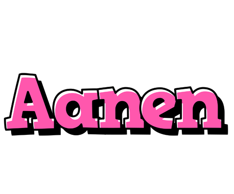 Aanen girlish logo