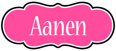 Aanen invitation logo