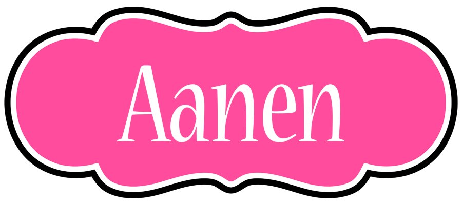 Aanen invitation logo